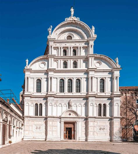 Facciata Della Chiesa Di San Zaccaria 1480 1500 Chiesa Di San