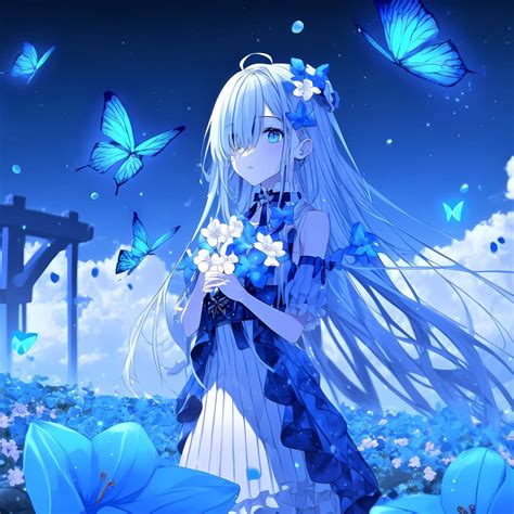 anime blue wallpapers  hd backgrounds  wallpaperbat