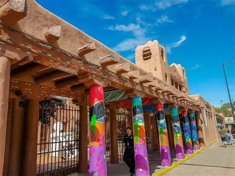 Santa Fe Downtown Santa Fe Walking Road Trip New Mexico Things To