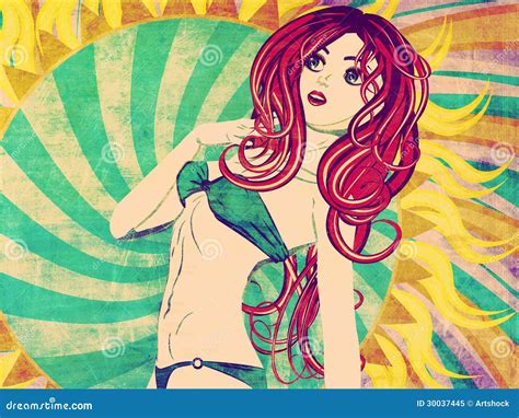 Green Bikini Illustration Vector CartoonDealer 192634814