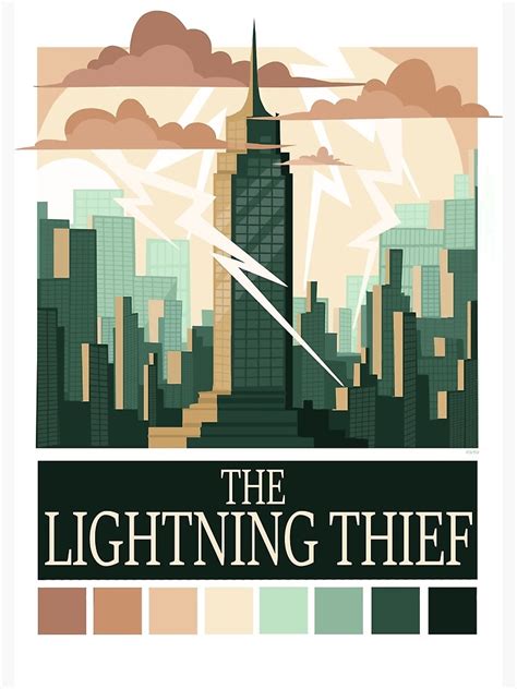 "Percy Jackson The Lightning Thief " Poster for Sale by dinevity ...