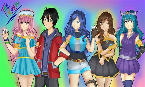 Gold Itsfunneh On Dog Girl Youtubers Hd Wallpaper Pxfuel