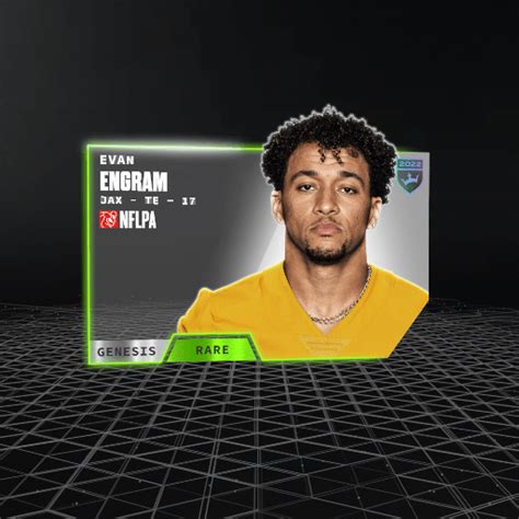 Evan Engram 2022 Genesis Set Rare Nft For Sale 2022 Reignmakers