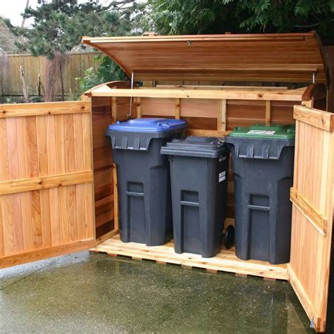 Outdoor Living Today 6x3 Oscar Waste Management ShedDefault Title In