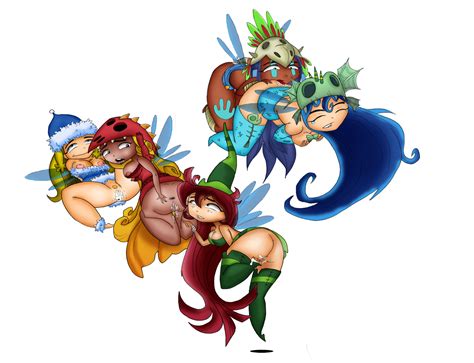 Rayman Origins Fairiesorgy By Oddrich Hentai Foundry