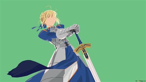 Fate Stay Night Saber Hd Wallpaper Download