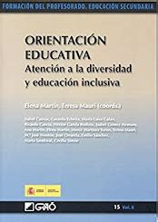 Novedades biblioteca CREENA Orientación educativa Atención a la