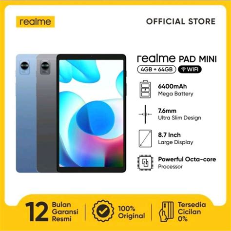 Jual Realme Pad Mini Ram 4gb 64gb Garansi Resmi Di Seller Ifen Store