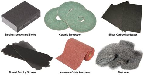 Types Of Sandpaper For Wood