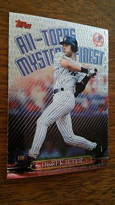 Derek Jeter All Topps Mystery Finest Insert M New York Yankees