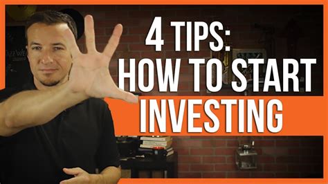 🔢 4 Tips How To Start Investing Fintips 🤑 Youtube