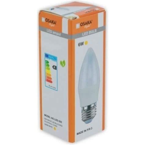 Osaka Light 6W E27 LED Mum Avize Ampulu Günışığı 10LU Paket Fiyatı