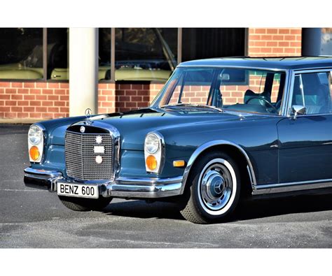 1967 Mercedes Benz 600 Swb Sedan Blue Classic Car Restoration