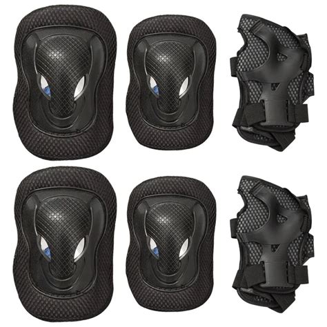 6 Stuks/set Man Women Kid Sport Skateboard Kneelet Pads Pols Guard Gear ...