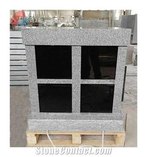 4 Niche Imperial Grey Barre Gray Columbarium With Channel From China