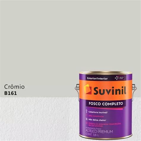 Tinta Suvinil Acrilico Fosco Completo Cr Mio Lt Frete Gr Tis