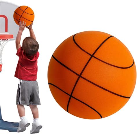 Mute Basketball Bouncy Ball Indoor Activity Ball Sports Training Toy