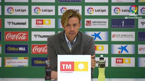 Rueda De Prensa De Guti Tras El Elche Cf Vs Ud Almer A Youtube