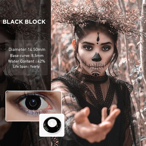 Pcs Pair Multicolored Lenses Goth