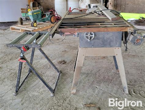 Sears Craftsman Table Saw Bigiron Auctions