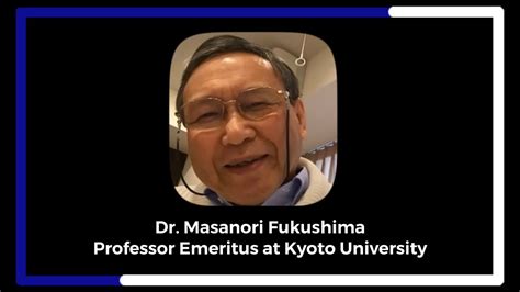 Interview With Dr Masanori Fukushima Professor Emeritus Of Kyoto