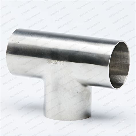 Ss Ss L Sanitary Plumbing Clamped Tee Stainless Steel Pipe