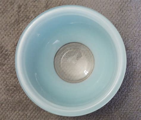 Blue Pyrex Bowl Light Blue And White Pyrex Bowl Small Blue Pyrex