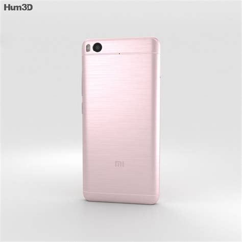 Xiaomi Mi 5s Rose Gold 3D модель Електроніка на Hum3D