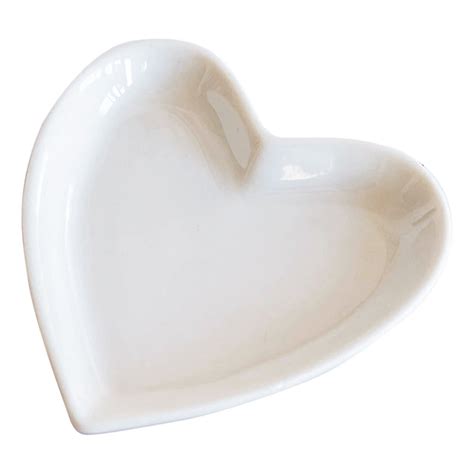 Ceramic Heart Shape Sauce Dish Multipurpose Seasoning Dishes Sushi