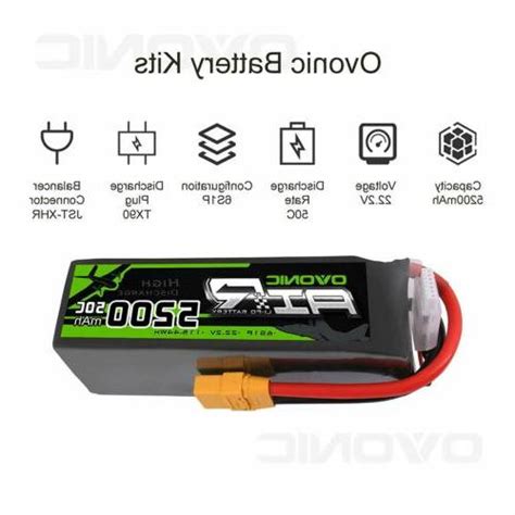 Ovonic Mah S V C Lipo Battery Pack