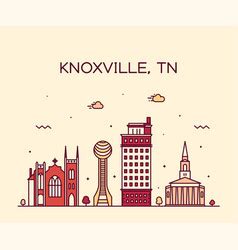 Knoxville Skyline Vector Images (16)