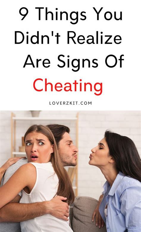 What Are The First Signs Of Cheating How Do You Tell If He Is Guilty