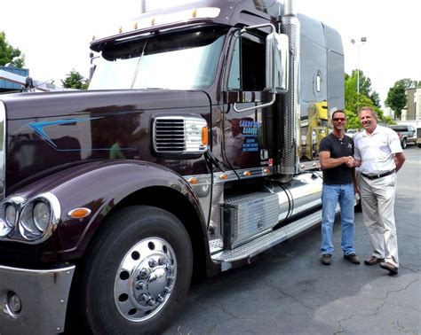 Bobby And And His 2003 Freightliner Coronado With Mccoy Freightliner