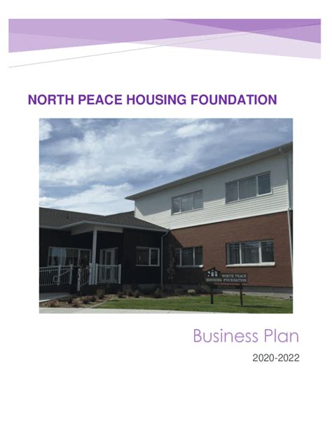 Fillable Online North Peace Housing Foundation Municipal District Of