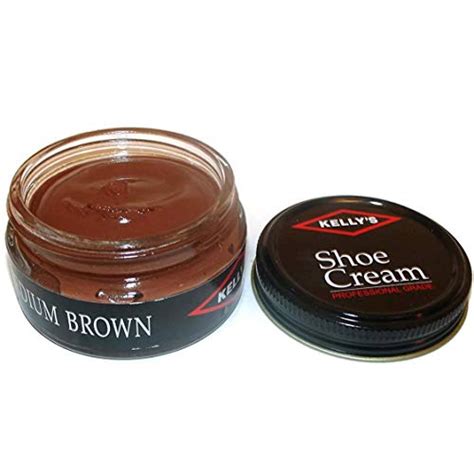 Kelly's Shoe Cream - Professional Shoe Polish - 1.5 oz - Multiple Colors Available - Shoe Repair