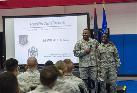 Dvids Images Pacaf Command Chief Master Sgt Anthony Johnson Visits