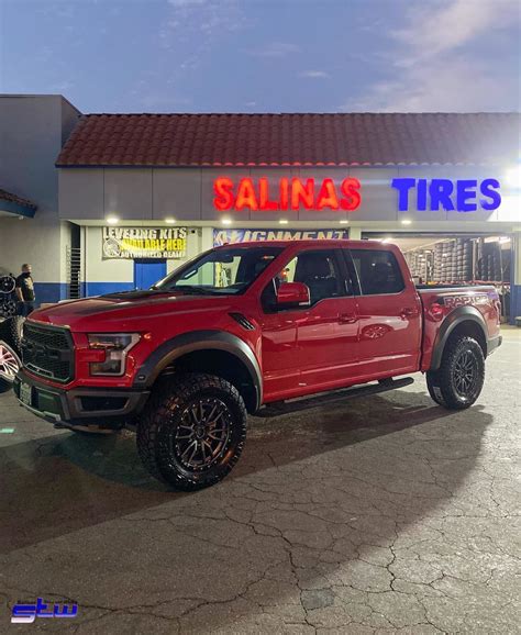 Ford F 150 Raptor Red Fuel Off Road Rebel 6 D680 Wheel Front