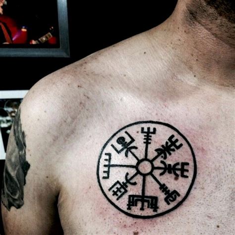 Tattoo Uploaded By Daniel Franco Vegvisir Viking Vikings