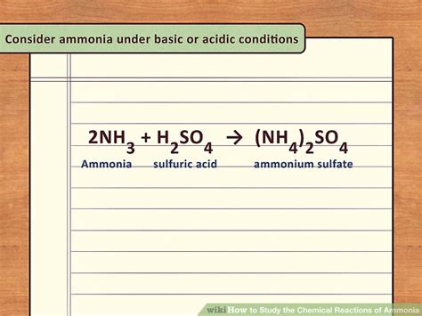 Equation For Ammonia With Water - Tessshebaylo