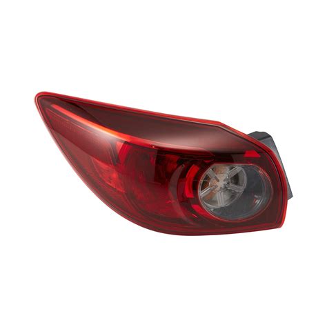 TYC 11 6660 00 Driver Side Outer Replacement Tail Light Standard Line