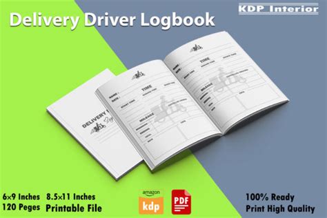 Delivery Driver Logbook Kdp Interior Graphic By Fabric Booth Creative