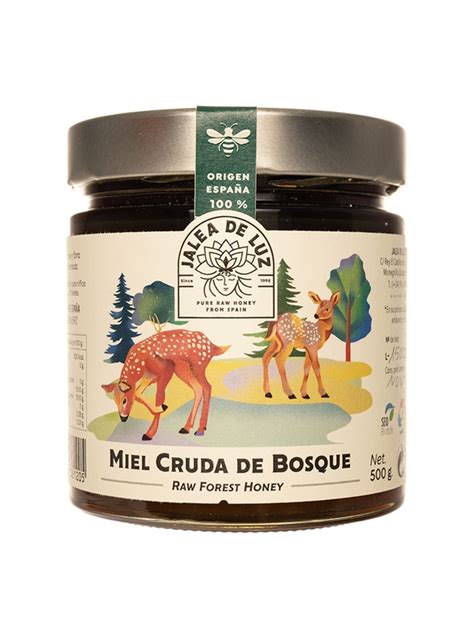 Miel Cruda Pura Del Bosque 500g No Hay Gourmets