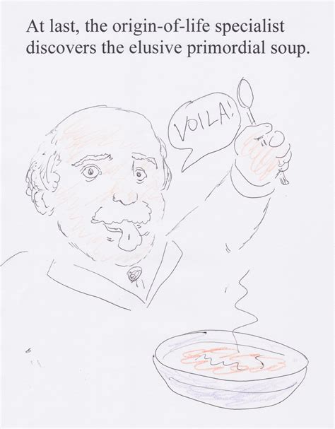 Primordial soup discovered (cartoon) | Bible Background