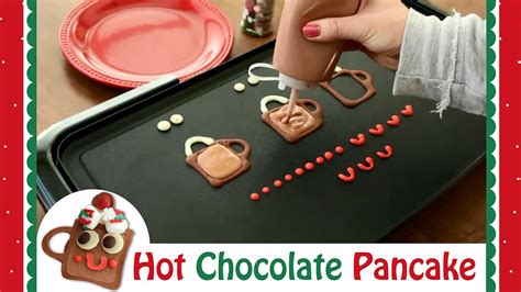 Pancake Art Tutorial Hot Chocolate Mugs By Jenni Price Youtube