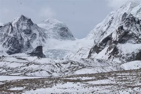 Himalaya Snow Covered Mountains Sikkim India Stock Image - Image of mountains, himalaya: 262904605