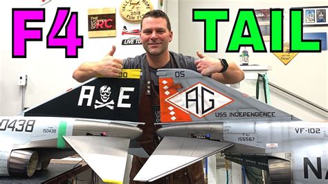 Constructing The F4 Phantom RC Jet Tail Section YouTube