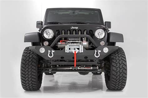 Awesome Jeep Wrangler Winch Bumper Dengan Gambar