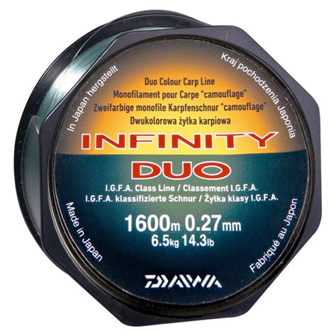 Daiwa Fishing Line Infinity Duo Carp Camouflage At Low Prices