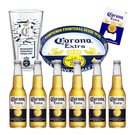 Cerveza Corona Capítulo IV 6 botellas de 355 ml c u 1 Vaso 1