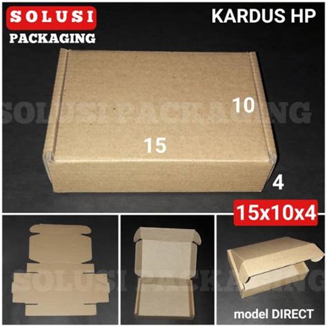 Jual Isi Pcs Kardus Kotak X X Coklat Tipe St Kardus Packing